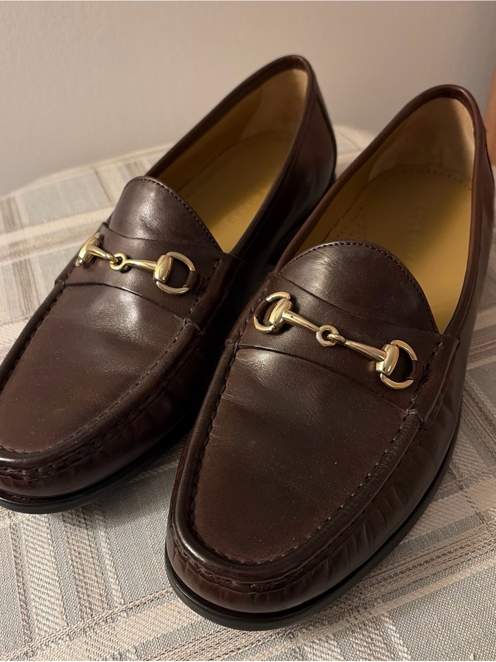 Cole Haan Men's Ascott Bit II Brown Leather Loafers 9M - New w/o Box